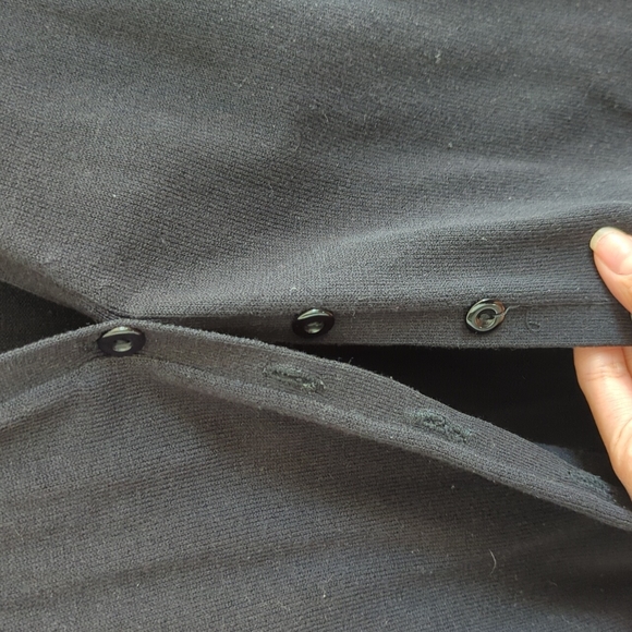Urban behaviour black cardigan, large - Picture 2 of 4